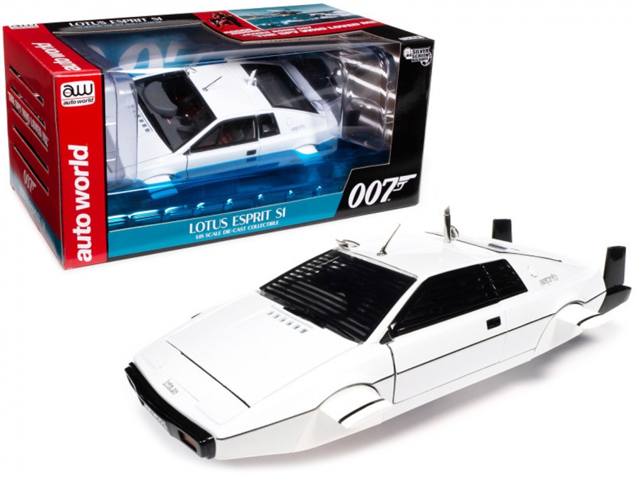 James Bond 1971 Spy Who Loved Me 1/18 Lotus Esprit Diecast Car - Click Image to Close