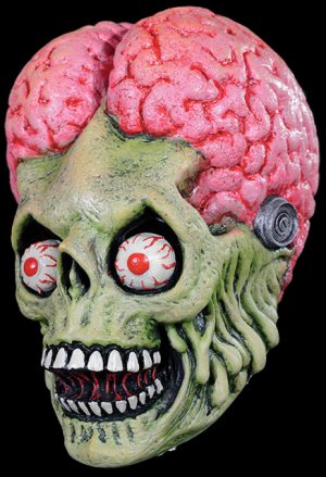 Mars Attacks Drone Martian Latex Halloween Mask