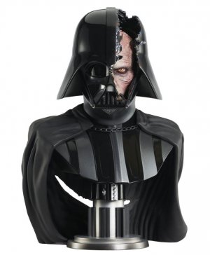 Star Wars: Obi-Wan Kenobi Darth Vader Damaged Helmet 1:2 Scale Bust