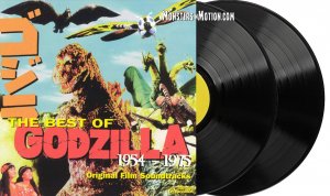 Godzilla The Best of Godzilla 1954-1975 Soundtrack Vinyl 2LP Set LIMITED EDITION