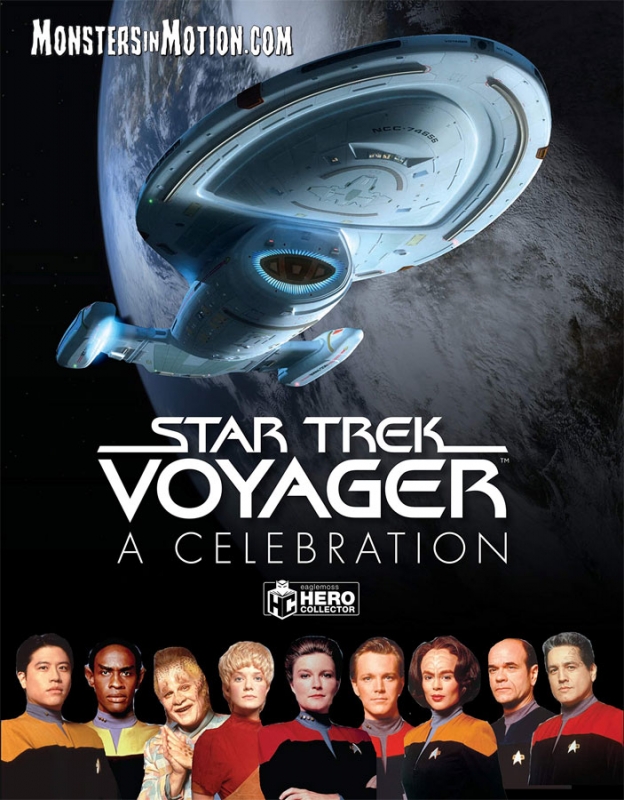 Star Trek Voyager A Celebration Hardcover Book - Click Image to Close