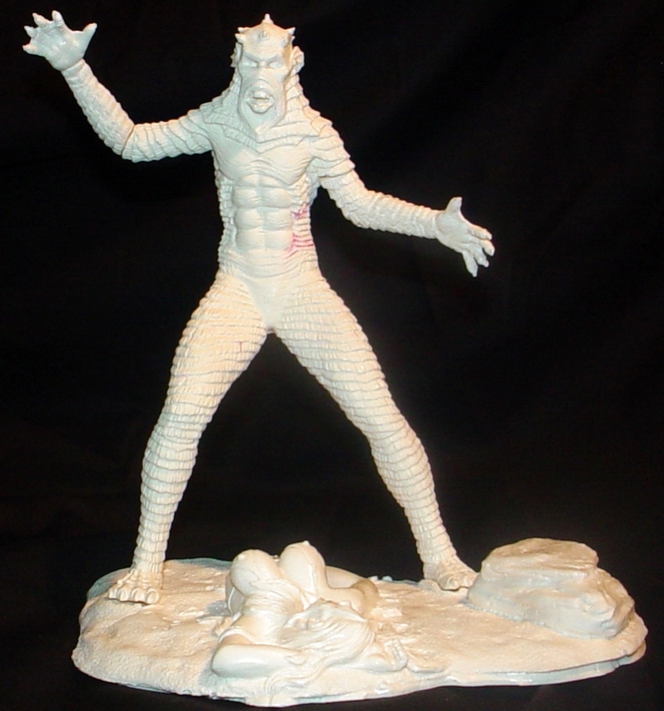 The Creature From Blood Cove Resin Model Kit - Click Image to Close