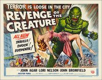 Revenge of the Creature 1955 Style "A" Half Sheet Poster Reproduction