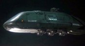 Godzilla Vs. Biollante 1989 Super X-2 Spaceship 9 Inch Model Built and Painted
