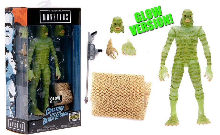 Creature from the Black Lagoon 6-Inch GLOW Action Figure - Click Image to Close