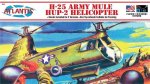 H-25 Army Mule Hup Helicopter 1/48 Scale Model Kit Aurora Reissue
