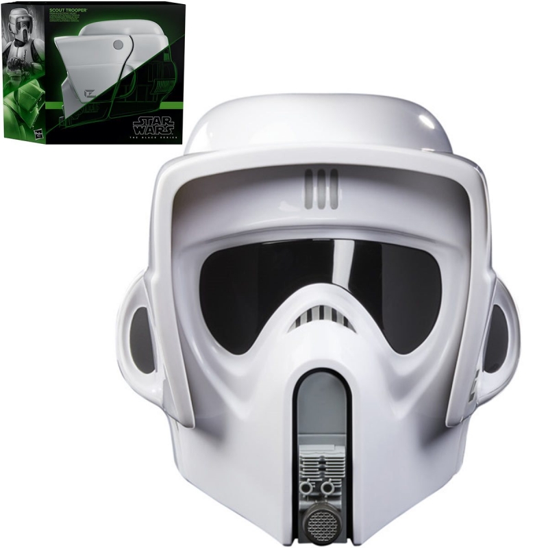 Star Wars The Black Series Scout Trooper Electronic Helmet - Click Image to Close