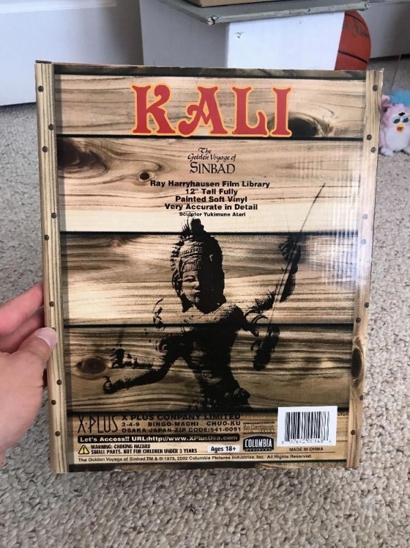 Golden Voyage Of Sinbad X-plus RARE Kali Sealed - Click Image to Close
