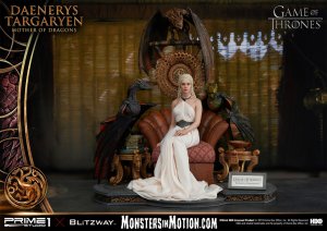 Game of Thrones Daenerys Tagaryen Mother of Dragons 24" Statue by Blitzway