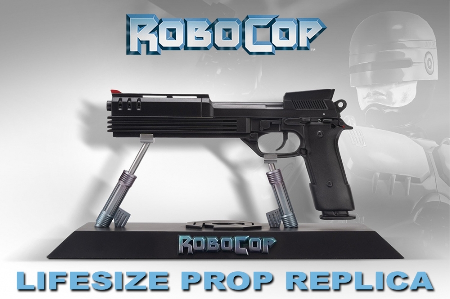 Robocop 1987 Auto 9 Prop Replica Auto Nine Weapon - Click Image to Close