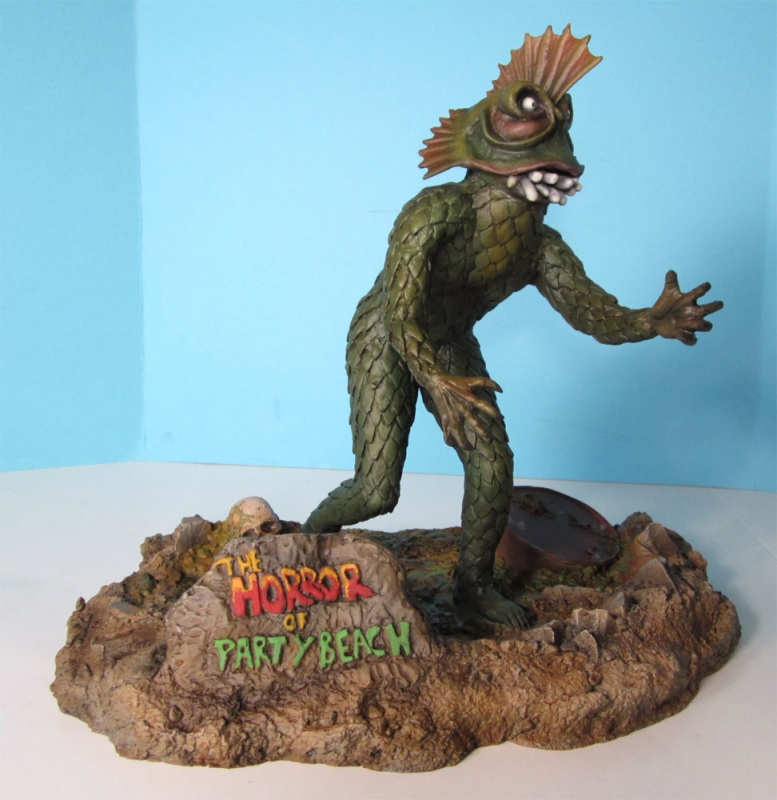 Horror of Party Beach Monster Model Kit - Click Image to Close