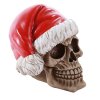 Santa Claus Skull Money Bank