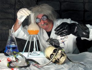 Mad Lab Kit Laboratory Accessory Set Halloween Prop