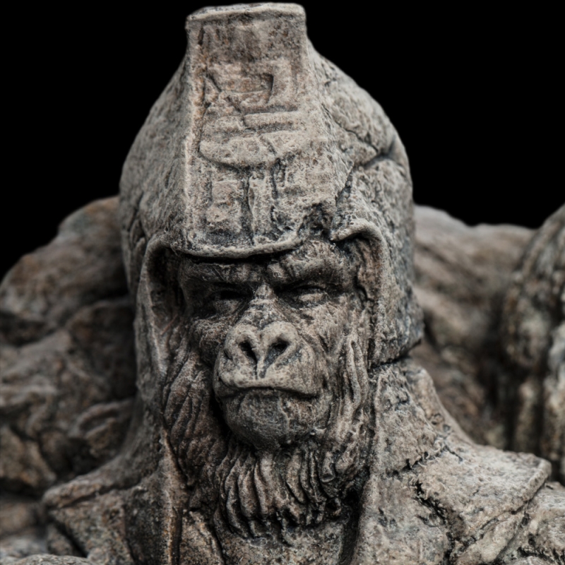 Planet of the Apes Through the Ages 50th Anniversary Statue - Click Image to Close