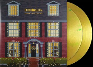 Home Alone Soundtrack Vinyl LP John Williams (2LP Set) (Gold Christmas Cornetto Vinyl)