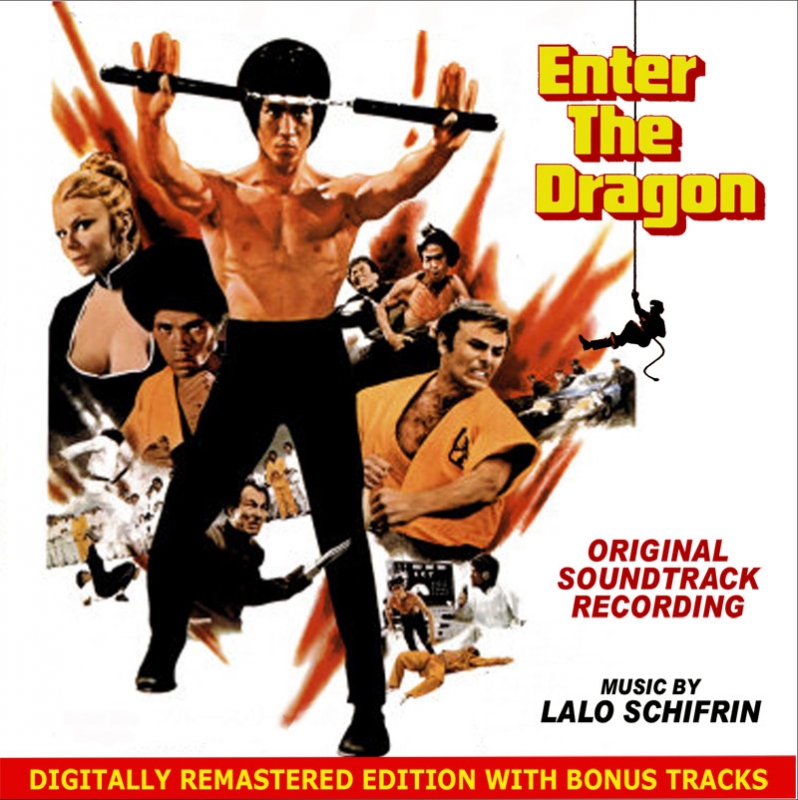 Enter The Dragon Soundtrack CD Lalo Schifrin Bruce Lee - Click Image to Close