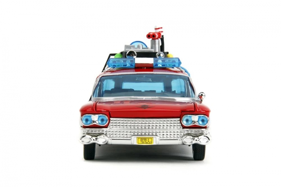 Ghostbusters Transformers Hollywood Rides Ecto-1 Optimus Prime Edition 1/24 Scale Vehicle - Click Image to Close