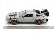 Back to the Furure DeLorean Time Machine Rail Version 1/24 Scale DieCast Replica