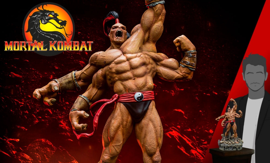 Mortal Kombat Goro 1/10 Scale Statue - Click Image to Close