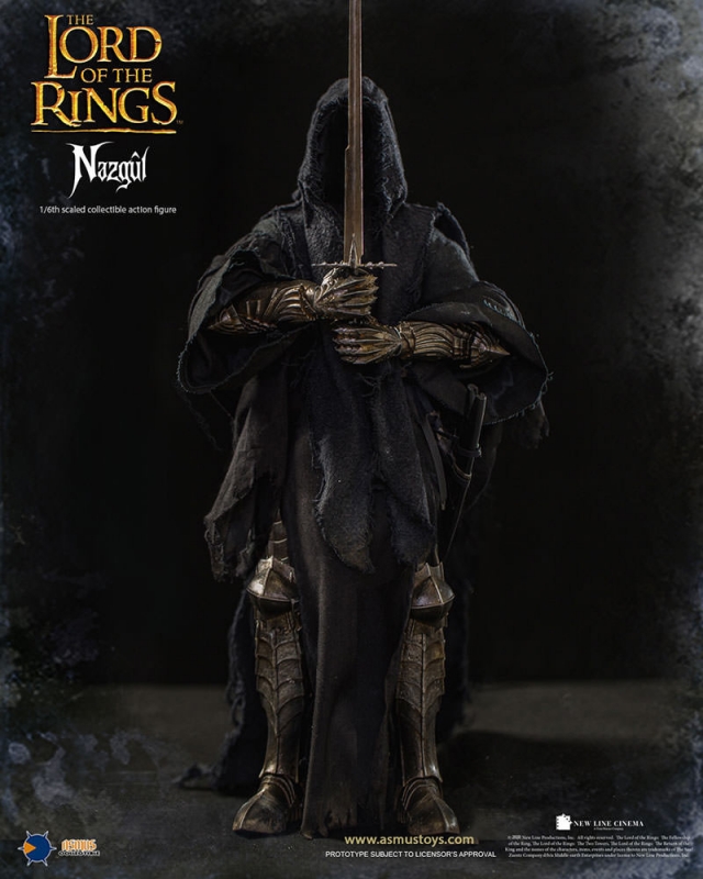 Lord of the Rings Nazgul 1/6 Scale Figure with Metal Parts by Asmus - Click Image to Close