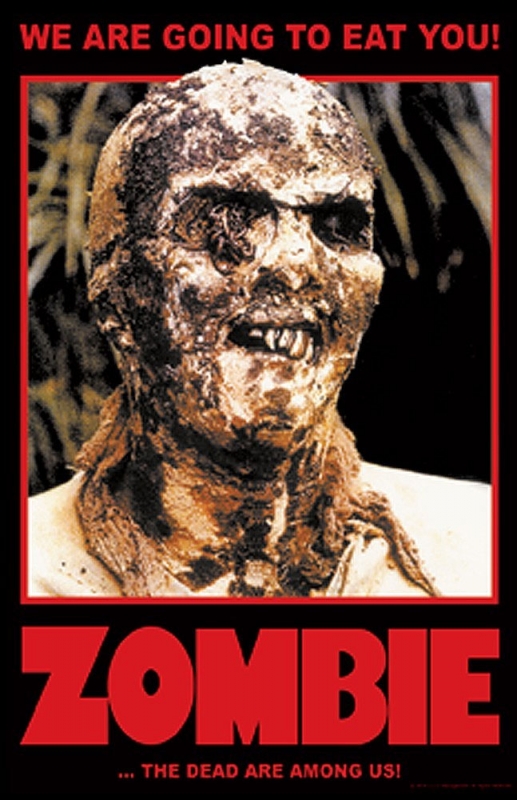 Zombie Lucio Fulci Zombie Latex Halloween Mask - Click Image to Close