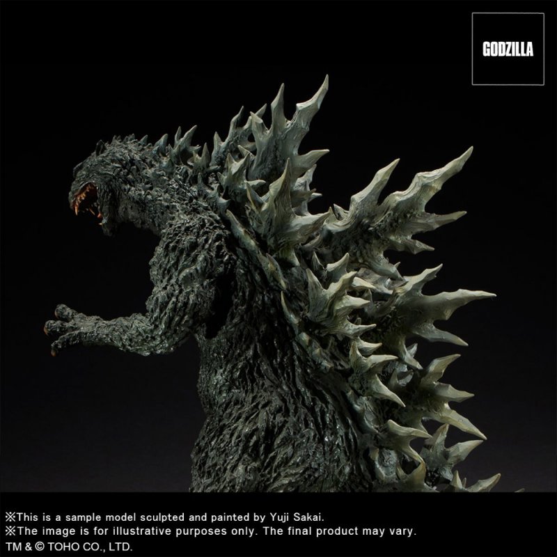 Godzilla 2000 Millennium Maquette Replica Soft Vinyl Statue by X-Plus - Click Image to Close