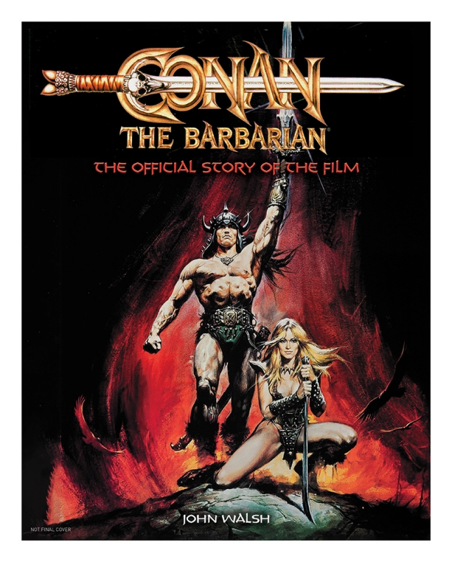Conan the Barbarian: The Official Story of the Film Hardcover Book - Click Image to Close