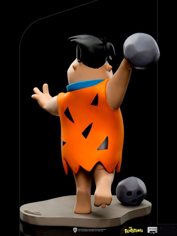 Flintstones Fred 1/10 Scale Statue by Iron Studios - Click Image to Close
