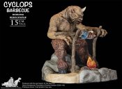 7th Voyage of Sinbad Cyclops 1/8 Scale Barbecue Diorama by Star Ace