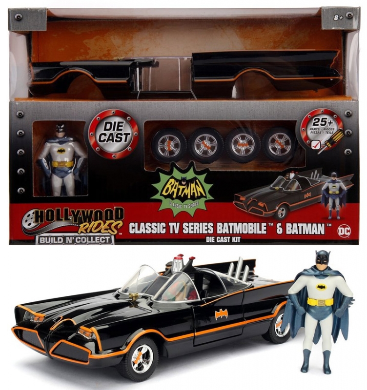 Batman 1966 Batmobile & Figure Build N' Collect 1/24 Scale Model - Click Image to Close