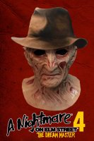 Nightmare On Elm Street Part 4 Deluxe Freddy Krueger Mask with Hat Prop Replica