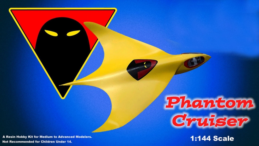 Space Ghost 1966 Phantom Cruiser Model Kit - Click Image to Close