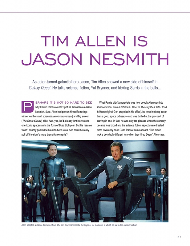 Galaxy Quest: The Inside Story Hardcover Book - Click Image to Close