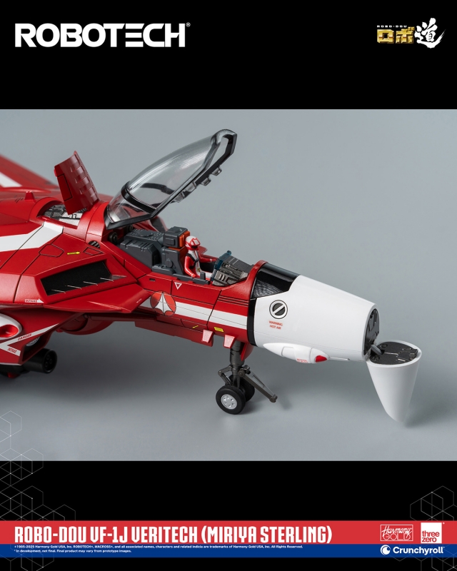 Macross Robotech VF-1J Veritech (Miriya Sterling) Robo-Dou Transforming Figure by ThreeZero - Click Image to Close