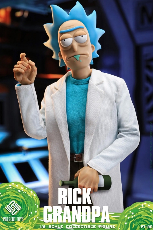 Rick Grandpa 1/6 Scale Figure by Present Toys - Click Image to Close