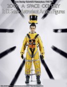 2001: A Space Odyssey Dr. Frank Poole Yellow Astronaut Spacesuit 1/12 Scale Figure (6" Executive Collection)