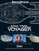 Star Trek Voyager U.S.S. Voyager NCC-74656 Illustrated Handbook Hardcover Book