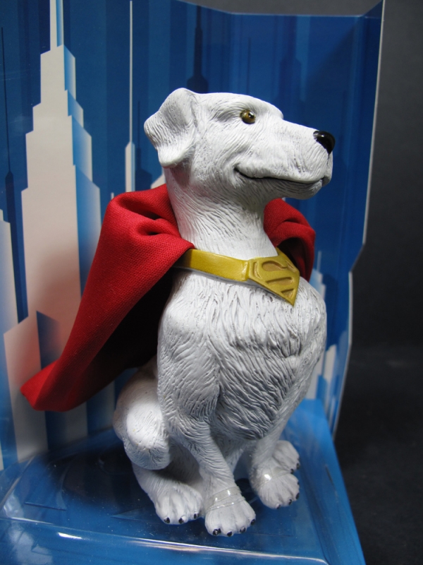 Superman Krypto the Superdog 5" Tall 1/6 Scale Vinyl Figure by Moebius - Click Image to Close