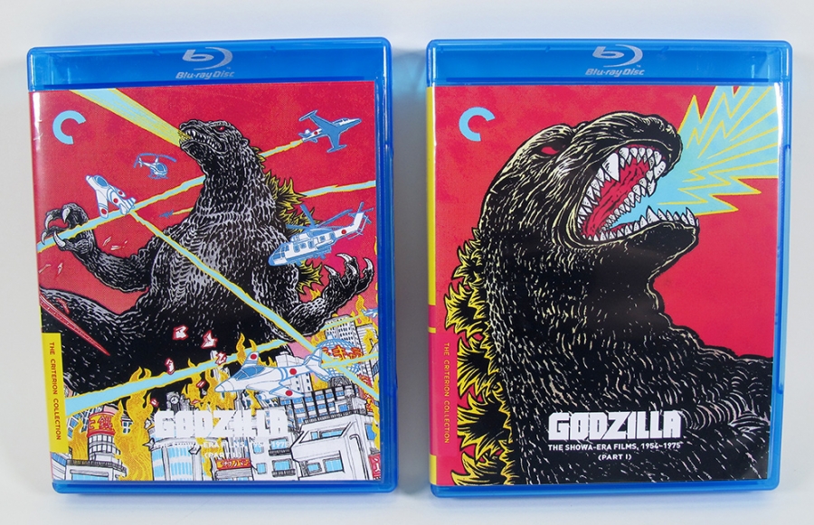 Godzilla Showa Era Blu-Ray Criterion Replacement Cases (NO DISCS INCLUDED) - Click Image to Close