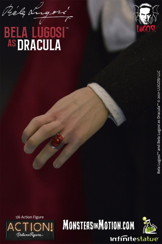 Dracula Bela Lugosi 1/6 Scale Figure with Base - Click Image to Close