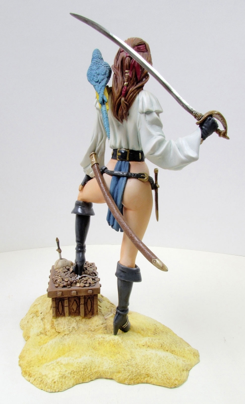 Belle Of Tortuga Resin Model Figure Kit - Click Image to Close