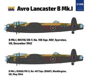 Avro Lancaster B Mk. I 1/48 Scale Model Kit by HK Models