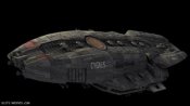 Battlestar Galactica 2003 Cygnus MK II Heavy Escort Ship 1:3700 Scale Resin Model Kit