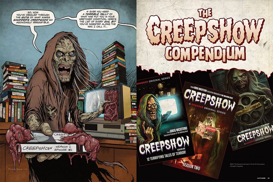 Shudder's Creepshow: From Script to Scream Hardcover Book - Click Image to Close