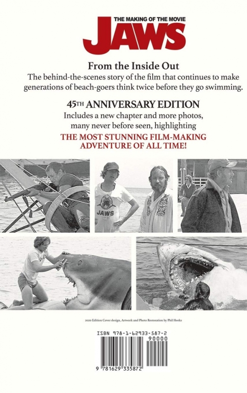 Jaws On Location... On Martha's Vineyard The Making of the Movie 45th Anniversary Edition Hardcover Book - Click Image to Close