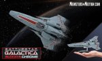 Battlestar Galactica Blood and Chrome Viper MK III Replica