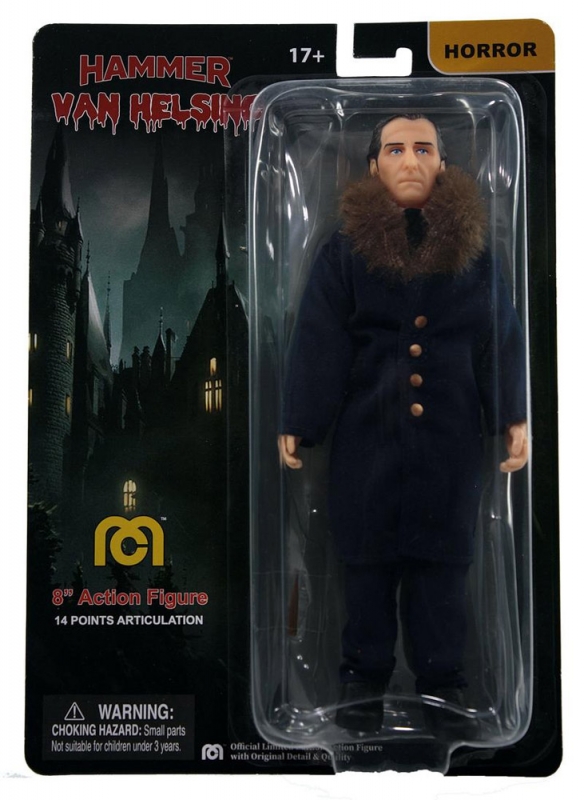 Van Helsing Hammer Films STAKE VERSION 8 Inch Mego Figure Peter Cushing - Click Image to Close