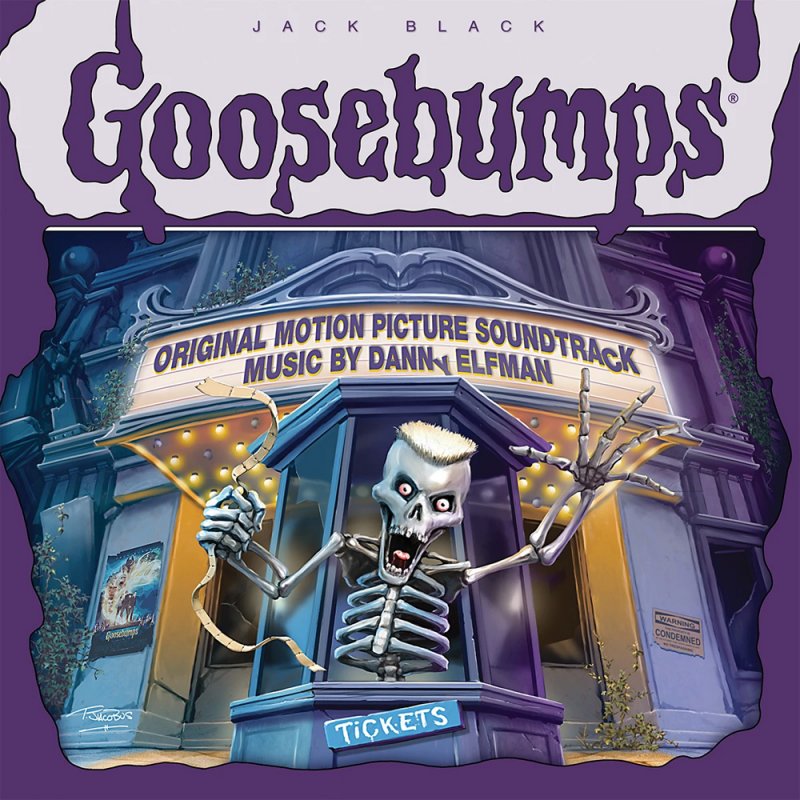 Goosebumps Soundtrack Vinyl LP 2 Disc Set Danny Elfman Colored Vinyl - Click Image to Close