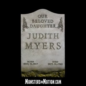 Halloween 1978 Judith Myers Tombstone Prop Replica SPECIAL ORDER