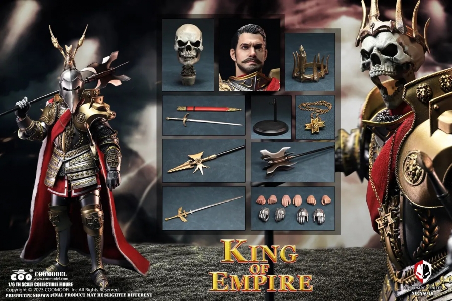 King of the Empire Nightmare Series 1/6 Scale Figure - Click Image to Close